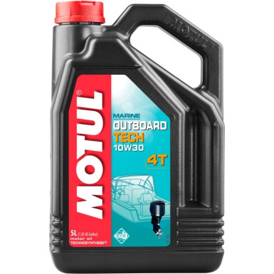 Motul Marine Outboard Tech 4T FC-W 10W-30 5 Liter 106447