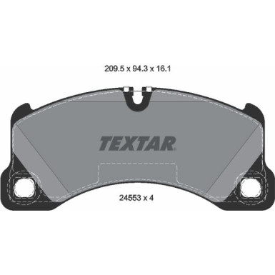 Bremsbelagsatz Vw P. Touareg 02-/Panamera/Cayenne 2455301