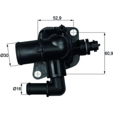 Integralthermostat TI 150 88 Integralthermostat TI 150 88