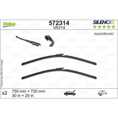 VALEO AquaBlade Set 572314 VALEO AquaBlade Set 572314