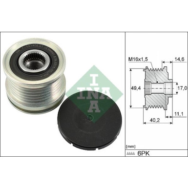 Generatorfreilauf 535 0124 10 Generatorfreilauf 535 0124 10