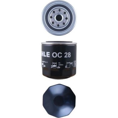 MAHLE Ölfilter OC 28 MAHLE Ölfilter OC 28