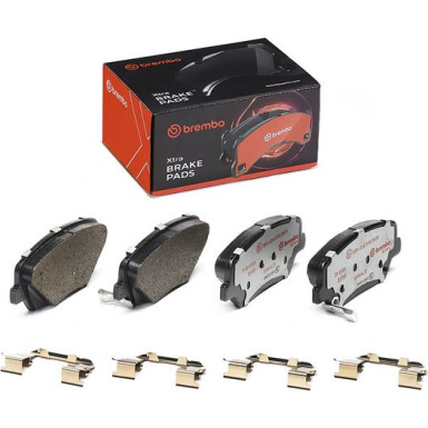 BREMBO Bremsklötze Xtra VA P 30 070X BREMBO Bremsklötze Xtra VA P 30 070X