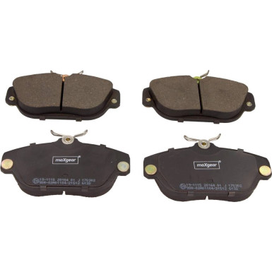 Bremsbelagsatz Volvo S. 940/960 19-1115 Bremsbelagsatz Volvo S. 940/960 19-1115