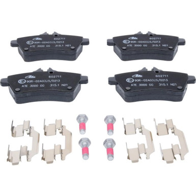 Bremsbelagsatz Db P. W169/W245 1,5-2,0 04-12 13.0460-2711.2
