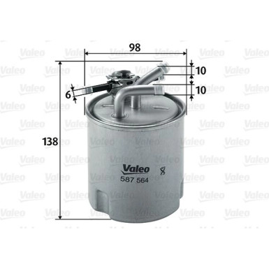 VALEO Kraftstofffilter 587564