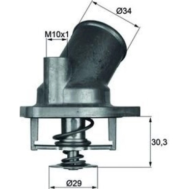 Integralthermostat TI 2 92