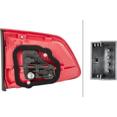 HECKLEUCHTE R 12 V HELLA VW TOURAN 10-15 2TZ 010 469-101