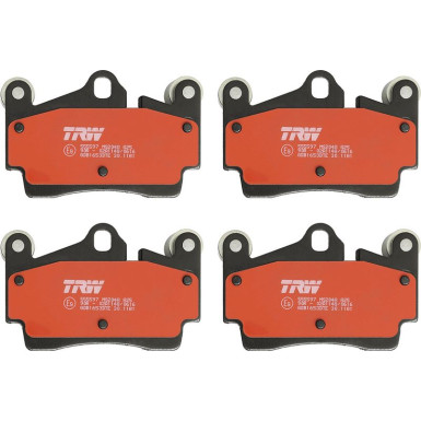 Bremsbelagsatz Porsche T. Cayenne 3,2-4,8 02-10 Dtec Cotec GDB1653DTE Bremsbelagsatz Porsche T. Cayenne 3,2-4,8 02-10 Dtec Cotec GDB1653DTE