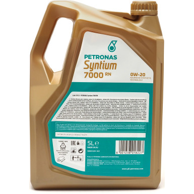 PETRONAS Syntium 7000 RN 0W-20 5 Liter 70733M12EU