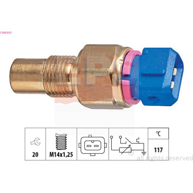 Kühlmitteltemperatur-Sensor 1.830.553 Kühlmitteltemperatur-Sensor 1.830.553