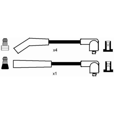 Zündleitungssatz RC-RV414
