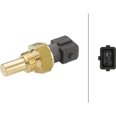 HELLA Sensor, Kühlmitteltemperatur 6PT 009 107-211