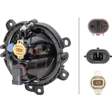 NEBELSCHEINWERFER R HELLA MINI 13 1N1 011 748-021