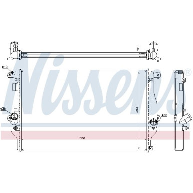Wasserkühler PKW 64677A Wasserkühler PKW 64677A