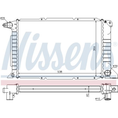 Wasserkühler PKW 62080A