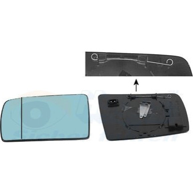 Spiegelglas, Außenspiegel M B C Klasse W202 asph. blau OE 2028100721 HAGUS 3031833 Spiegelglas, Außenspiegel M B C Klasse W202 asph. blau OE 2028100721 HAGUS 3031833