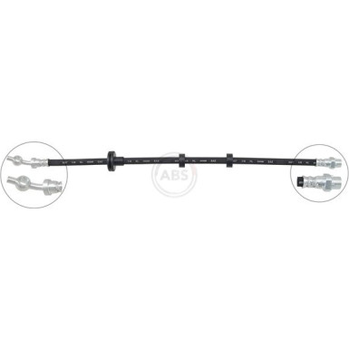 A.B.S. Bremsschlauch SL 6010