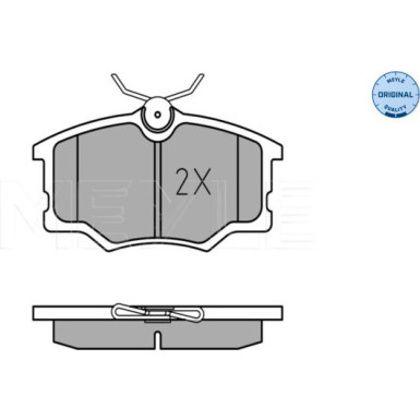 Bremsbelagsatz Opel P. Corsa B 1.4/1.7D 93-00 MEYLE-ORIGINAL: True to OE 025 235 4616 Bremsbelagsatz Opel P. Corsa B 1.4/1.7D 93-00 MEYLE-ORIGINAL: True to OE 025 235 4616