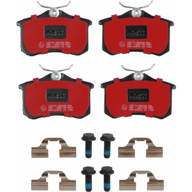 Bremsbelagsatz Audi T. A1/A2/A3/A4/A6/A8/Tt 96- Dtec Cotec GDB1330DTE Bremsbelagsatz Audi T. A1/A2/A3/A4/A6/A8/Tt 96- Dtec Cotec GDB1330DTE