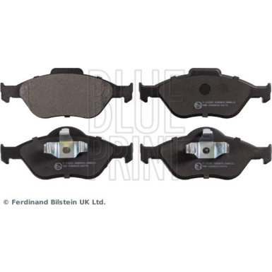 Bremsbelagsatz Ford P. Fiesta/Fusion 1.4-1.6 Tdci 01-12 ADM54281 Bremsbelagsatz Ford P. Fiesta/Fusion 1.4-1.6 Tdci 01-12 ADM54281