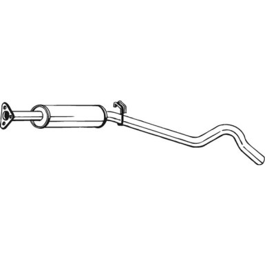 Bosch Automotive Auspuffschalldämpfer 279-109 Bosch Automotive Auspuffschalldämpfer 279-109