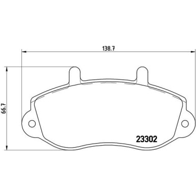 BREMBO Bremsklötze VA OPEL Movano RENAULT Master 98 PRIME LINE P 68 025 BREMBO Bremsklötze VA OPEL Movano RENAULT Master 98 PRIME LINE P 68 025