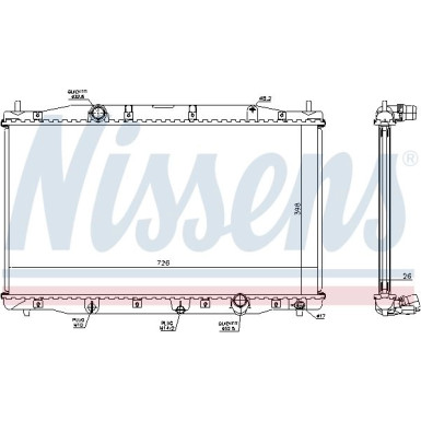 Wasserkühler PKW 68092 Wasserkühler PKW 68092