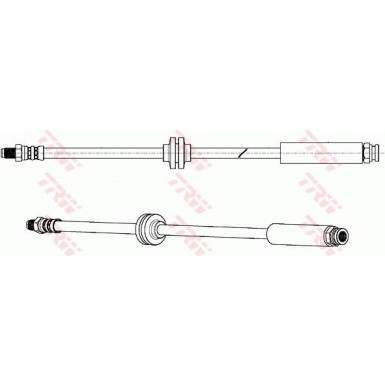 Bremsschlauch FIAT DUCATO 160 Multijet 3,0 D 06 PHB637