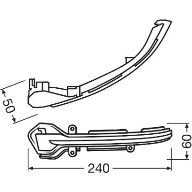 OSRAM Blinkleuchtensatz LEDDMI 5F0 BK S