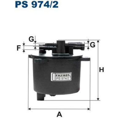 FILTRON Kraftstofffilter PS 974/2