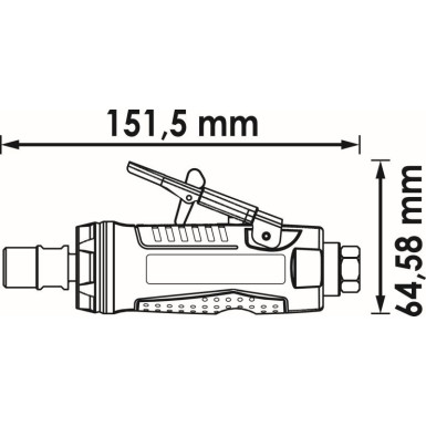 VIGOR Stabschleifer (Druckluft) V6906 VIGOR Stabschleifer (Druckluft) V6906