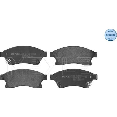 Bremsbelagsatz Opel P. Astra J 09- Mit Sensor MEYLE-ORIGINAL: True to OE 025 250 3118/W