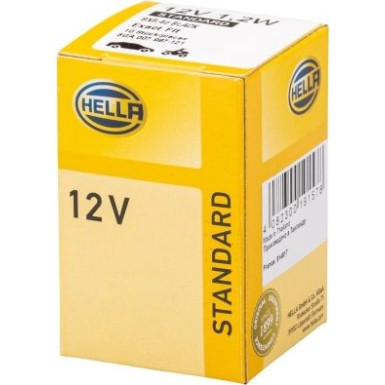 HELLA Glühlampe, Instrumentenbeleuchtung 8GA 007 997-121 STANDARD