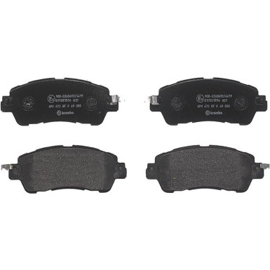 BREMBO Bremsklötze VA P 49 055
