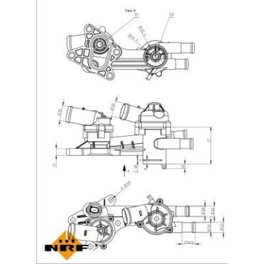 Thermostat, Kühlmittel 725179