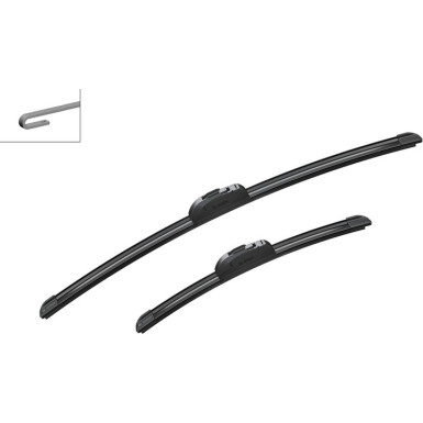 Bosch Scheibenwischer Aerotwin AR553S BOSCH AeroTwin Spoiler, Set 3397007589 Bosch Scheibenwischer Aerotwin AR553S BOSCH AeroTwin Spoiler, Set 3397007589