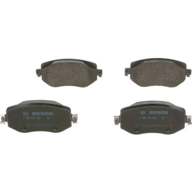 Bremsklötze RENAULT Megane 4 15 0 986 424 386