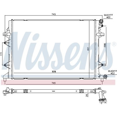 Wasserkühler PKW 65340 Wasserkühler PKW 65340