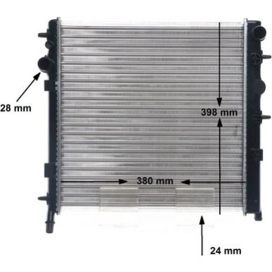 MAHLE Kühler, Motorkühlung CR 556 002S BEHR