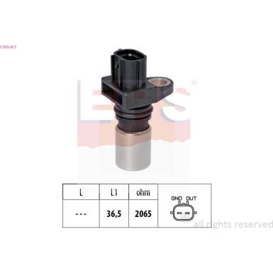 Sensor, Nockenwellenposition 1.953.417 Sensor, Nockenwellenposition 1.953.417