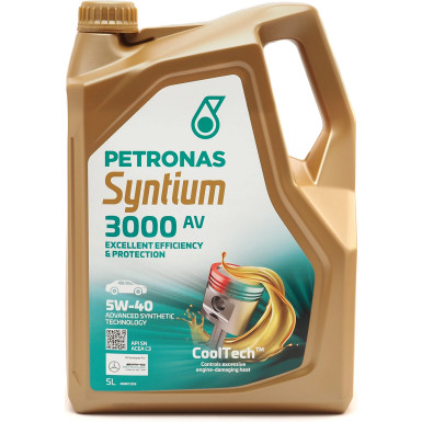 PETRONAS Syntium 3000 AV 5W-40 5 Liter 70179M12EU