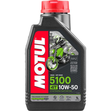 Motul 5100 Road / Off Road 4T MA2 10W-50 1 Liter 104074 Motul 5100 Road / Off Road 4T MA2 10W-50 1 Liter 104074