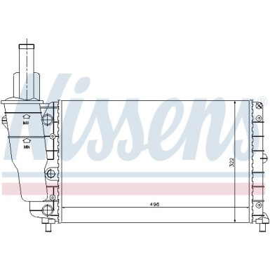 Wasserkühler PKW 61857 Wasserkühler PKW 61857