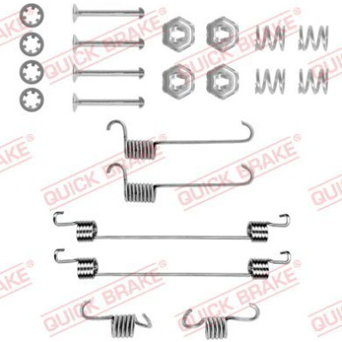 391-0650 Montagesatz f.Bremsbacken CITROEN AX,PEUGEOT 106 86 105-0650