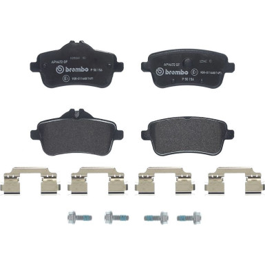 BREMBO Bremsklötze HA P 50 156 BREMBO Bremsklötze HA P 50 156