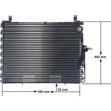 Kondensator, Klimaanlage AC 357 000S