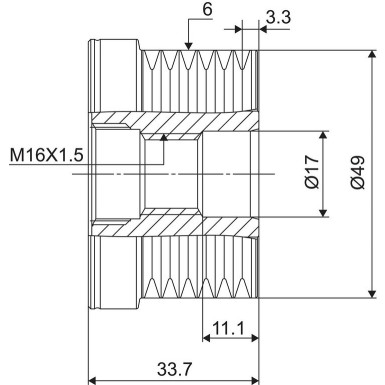 Generatorfreilauf 588036 Generatorfreilauf 588036