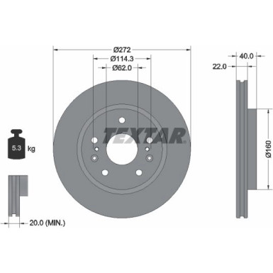 Bremsscheibe 92329603 Bremsscheibe 92329603