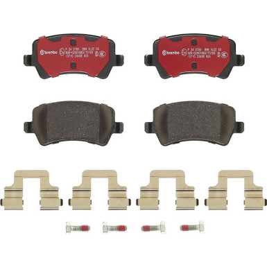 BREMBO Bremsklötze Xtra HA P 24 078X BREMBO Bremsklötze Xtra HA P 24 078X